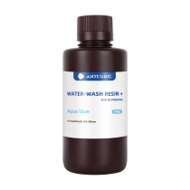 Фотополимерная смола Anycubic Water-Wash Resin +, голубая (0,5 кг)