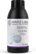 Фотополимер HARZ Labs Dental Clear Form2, прозрачный (0,5 кг)