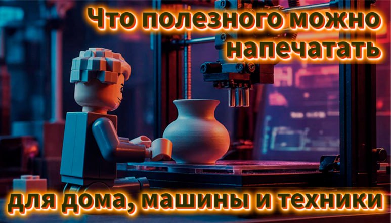 Что можно напечатать на 3D-принтере?