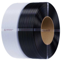 Катушка CR-PETG-пластика Creality 1.75 мм 2кг., черная+белая (3301030134), без катушек