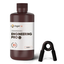 Фотополимерная смола Tiger3D Engineering Pro, черная (1 кг)