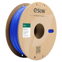 Катушка пластика PLA+ ESUN 1.75 мм 1кг., синяя (PLA+175U1)