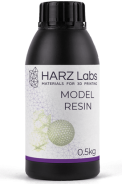 Фотополимер HARZ Labs Model Resin, прозрачный натуральный (0,5 кг)
