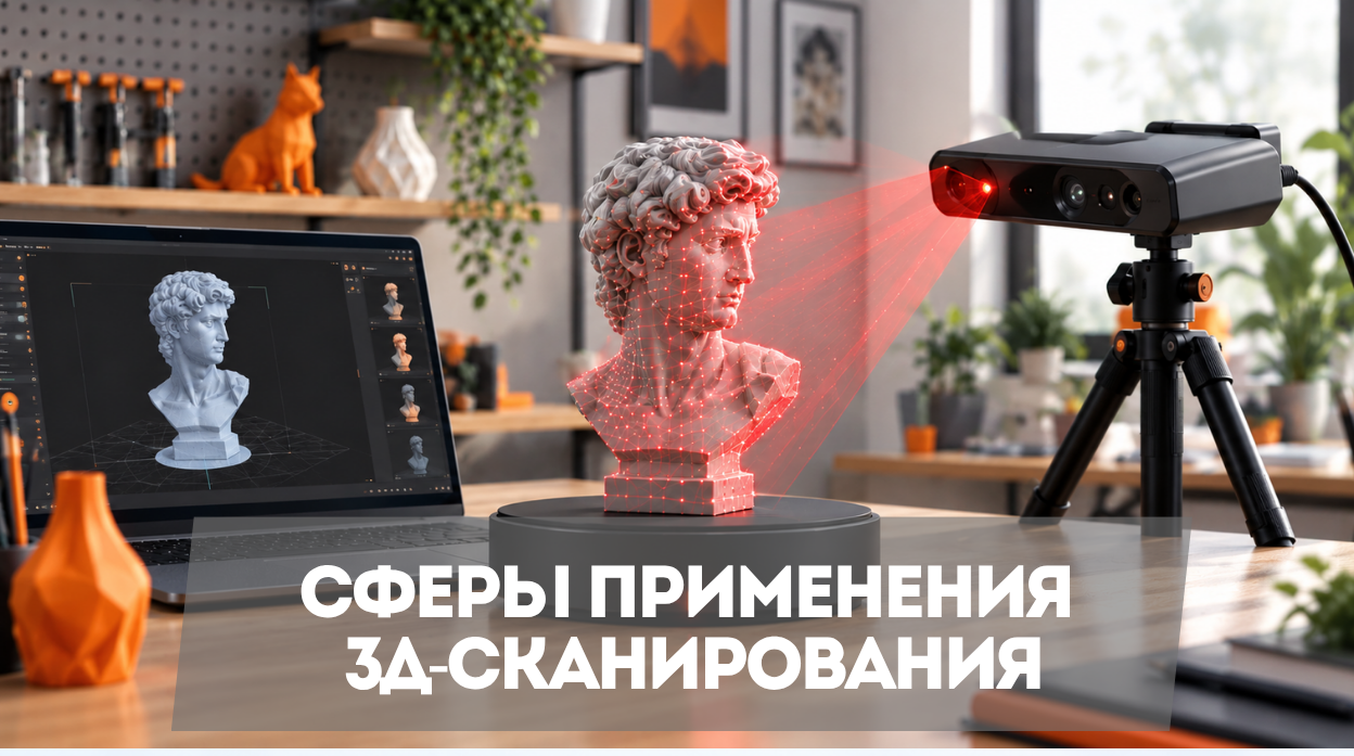 Сферы применения 3Д-сканирования: от стоматологии до кинематографа