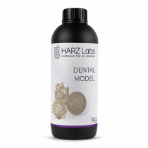 Фотополимерная смола HARZ Labs Dental Model Beige, бежевый (1000 гр)