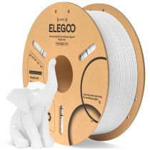 Катушка PLA пластика Elegoo, 1,75 мм, 1 кг, белая