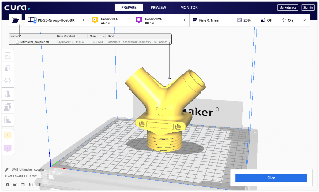 Современная CURA