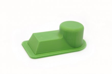 Катушка PETG-пластика Tiger3D, 1.75 мм, 1 кг, зеленая